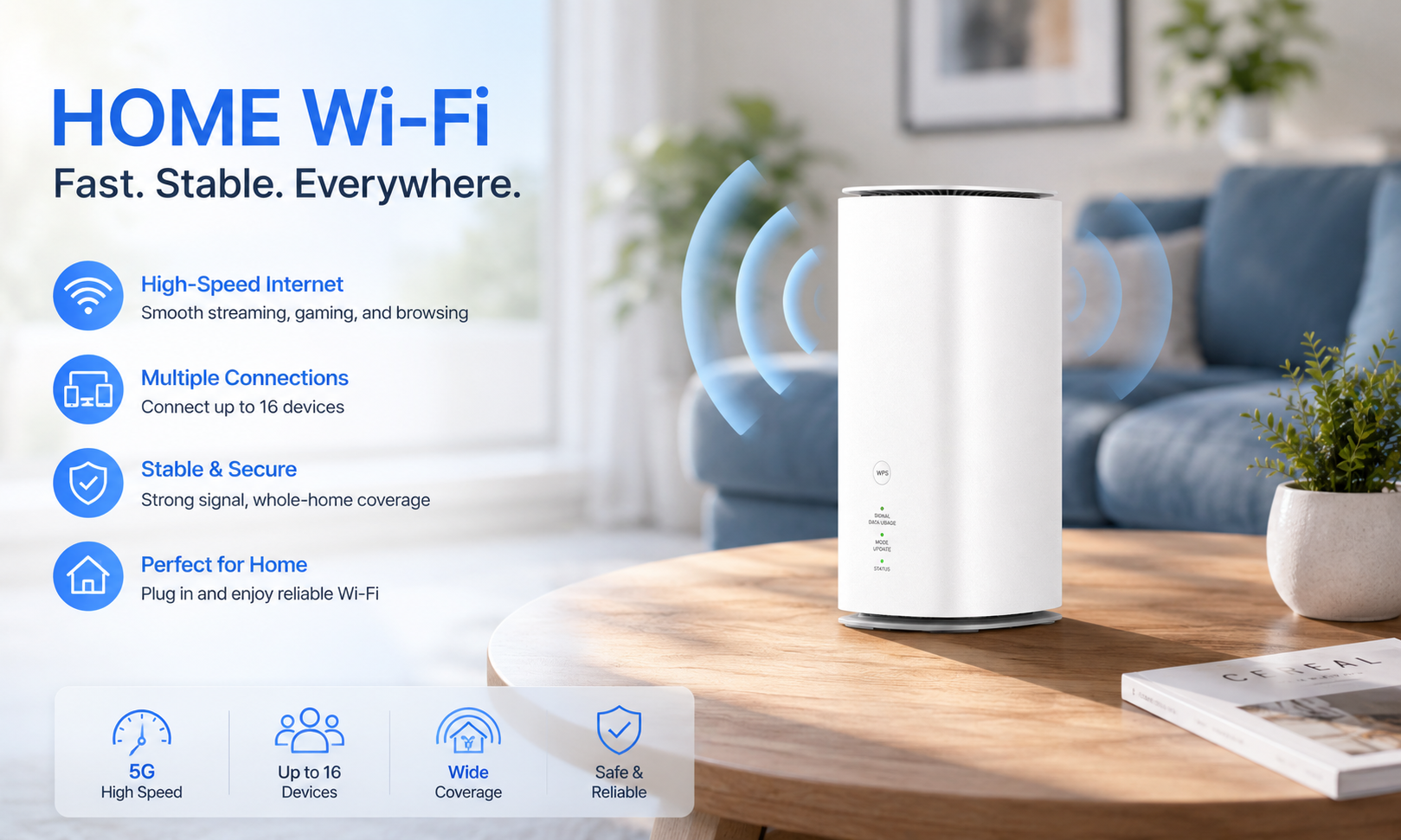 HƯỚNG DẪN CÀI ĐẶT NHANH SPEED WI-FI HOME 5G L13